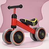 Kinder Laufrad Lauffahrrad Balance Bike ab 1 Jahr Baby Rutschrad mit TPU-Rädern Keine...