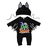 XTBFOOJ Halloween Hemd Jungen Baby Sachen für Neugeborene Schneehose 140...