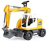 Lena 04611 - Worxx Schaufelbagger Modell Liebherr A918 Compact Litronic, ca. 48 cm,...