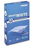 Onuge Bright White Teeth Whitening Strips – Bleaching-Strips zur Zahnaufhellung – Ohne...