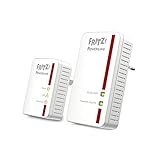 AVM Fritz Powerline 540E/510E WLAN Set (500 MBit/s, WLAN-Access Point, Fast-Ethernet-LAN),...