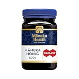 Manuka Health - Manuka Honig MGO 400+ , 100% Pur aus Neuseeland mit zertifiziertem...