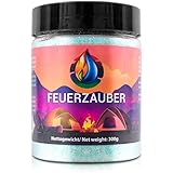 Feuerzauber Pulver 300 g für tolle Momente am Kamin, Lagerfeuer, Outdoor-Events und...