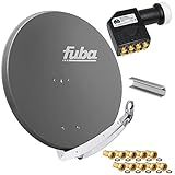 FUBA 85cm für 8 Teilnehmer (Direktanschluss) Digital SAT Anlage DAA850A + Octo LNB...