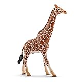 schleich 14749 Giraffenbulle, für Kinder ab 3+ Jahren, WILD LIFE - Spielfigur