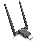 CSL - USB WLAN Stick Adapter, 1300Mbps USB 3.2 Gen1 WLAN Adapter PC 2.4GHz/5GHz Dual Band...