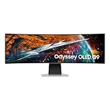 Samsung Odyssey OLED G9 G95SC Curved Gaming Monitor, 49 Zoll, QD-OLED-Panel, 5.120 x 1.440...