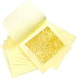 SovZovy 10 Blattgold Essbar, 4, 33 x 4, 33 cm,Pack er Blattgoldblätter für Basteln,...