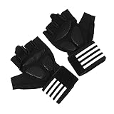 Toddmomy 1 Paar Fingerlose Handschuhe Trainingshandschuhe Für Herren Fahrradhandschuhe...