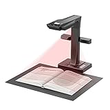 CZUR ET16-P Professioneller Buchscanner mit LED Fülllicht, OCR Dokumentenscanner 16...