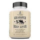 Ancestral Supplements Grass Fed Beef Liver (Desiccated) — Natural Iron, Vitamin A, B12...