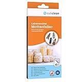 culiclean Mottenfalle Lebensmittel 6 Stück, Falle zum Lebensmittelmotten anzeigen,...