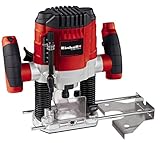 Einhell Oberfräse TC-RO 1155 E (1100 W, Ø 6 und 8 mm, Drehzahlregelung,...