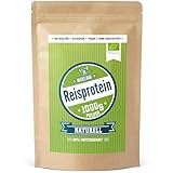 Reisprotein vegan von Maskelmän - 1 KG - 80% Eiweiss - Extrafeines Bio Reisprotein aus...