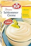 RUF Schlemmercreme Zitrone Doppelpack, ohne Kochen, Dessertpulver für eine locker...