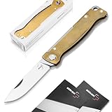 Böker Plus 01BO853 Atlas Messer - kleines Slipjoint Taschenmesser - Klappmesser mit...