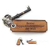 Mr. & Mrs. Panda Schlüsselanhänger Teppichbodenreiniger - Geschenk, Diplom, Schenken,...