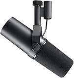 Shure SM7B Dynamisches Gesangsmikrofon für Broadcast, Podcast & Recording,...