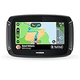 TomTom Motorrad Navi Rider 500 (4,3 Zoll, kurvige und bergige Strecken speziell,...