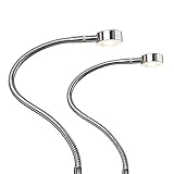 kalb Material für Möbel LED Bettleuchte Leseleuchte Bettlampe Flexleuchte chrom...