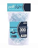 Paffright 300 Zigarettenfilter, Zigaretten Filter Aufsatz, 300 Plastik Zigarettenspitze...