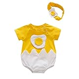 TDEOK Arm Body Kleidung Strampler Jungen Patchwork-Baby Mädchen Haarband Säuglingskoffer...