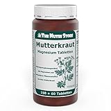 The Nutri Store Mutterkraut Magnesium Tabletten, 150+60 Tabletten