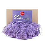 Lavendelsäckchen Lavendel Duftsäckchen 22x Mottenschutz im Kleiderschrank Schlafzimmer -...