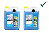 SET! 2 x 5 L SONAX ANTIFROST&KLARSICHT KONZENTRAT Scheibenreiniger Scheiben Scheinwerfer...