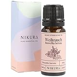 Nikura Weihrauchöl (Boswellia Serrata) - 10ml | Ätherisches Öl | 100% reines...