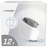 Wessper Wasserfilter für Hartes Wasser 12 Stück | Ersatz für Dafi Unimax Aquaphor A5...