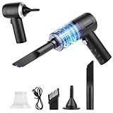 RISVOWO Handstaubsauger Akku Kabellos 6000PA, 3 in 1 Mini Staubsauger Auto...