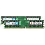 BRAINZAP 8GB (2X 4GB) DDR2 RAM DIMM PC2-6400U 2Rx16 800 MHz 1.8V CL6 AMD PC...