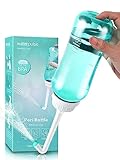 Po Dusche 500ML,Podusche mit Taste,Popodusche mit Doppeldüse,Portable Bidet mit...