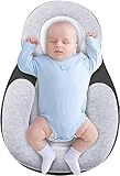 Babynestchen neugeborene Baby-Liegekissen, Baby-Kuschelnest for Babys von 0–12 Monaten,...
