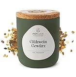 POTLUCK | Glühwein Gewürz | Gewürzzubereitung im Keramiktopf | 65g | Vegan, glutenfrei...