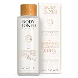 WLDOHO® PHA Body Toner | Rasierwasser gegen Rasierpickel, Irritationen, Juckreiz und...