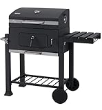 tepro Holzkohlegrill Grillwagen Toronto Click, Grillfläche: ca. 56 x 41,5 cm