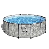 Bestway® Steel Pro MAX™ Ersatz Frame Pool ohne Zubehör Ø 427 x 122 cm,...