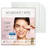 WUNDERTAPE Schlupflider Stripes Schlupflid Tape Streifen zum Augenlid-Lifting ohne OP...