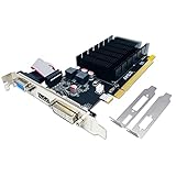 Qthree Radeon HD 5450 Grafikkarte, 2 GB, GDDR3, 64 Bit, DVI/HDMI/VGA, Low Profile, PCI...