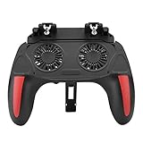 Denash Handy Game Controlle, Dual Cooling Fans Handy Game Controller Gamepad mit 2500mAh...