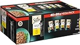 Sheba Katzennassfutter Selection in Sauce, 40 Portionsbeutel, 40x85g (1 Großpackung) –...