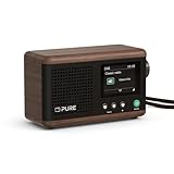 Pure Classic Mini Tragbares Digitalradio – DAB+ & UKW-Radio – Bluetooth 5.3 – 15...