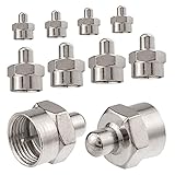 10x F-Abschlusswiderstand 75 Ohm F-Kupplung SAT HB-Digital F-Stecker Endwiderstand zum...