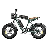 ENGWE E Bike Herren Elektrofahrräder-Ebike mit einem Akku/ 2 Akkus, E-Bike 20 * 4.0 Zoll...
