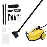 2000W Dampfreiniger Multi-Dampfreiniger für Boden/Fliese/Fenster/Sofa/Teppiche mit 1.8L...