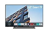 Toshiba 43LL3C63DAY 43 Zoll Fernseher / Smart TV (Full HD, HDR, Triple-Tuner, Bluetooth) -...