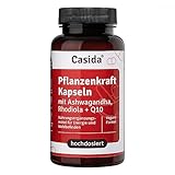 Ashwagandha+Rhodiola+Q10 Pflanzenkraft Kapseln 90 stk