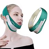 Face Slimming Band, Ksndurn Grüner Doppelkinn-Reduzierer - V-förmige Lifting-Maske,...